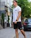 Біла чоловіча бавовняна футболка Puma літня з фірмовим логотипом та круглим вирізом для активного відпочинку та міських аутфітів 266 фото 5