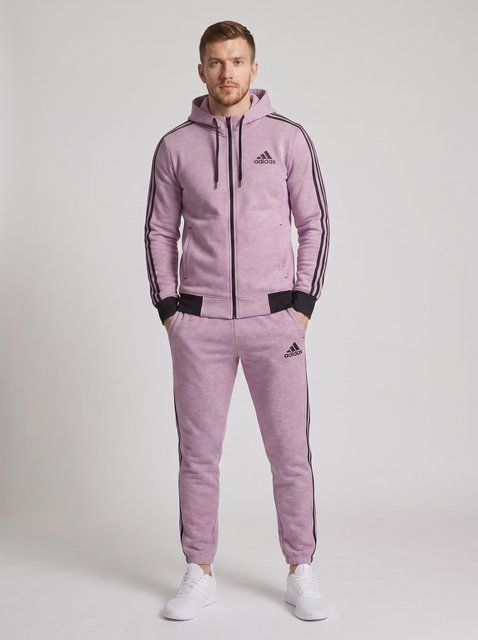 Чоловічий бузковий спортивний костюм унісекс з капюшоном adidas 44 500-m3 фото