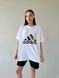 Футболка оверсайз (унісекс) adidas біла 163 фото 12