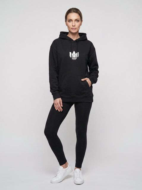 Тепле худі Adidas унісекс зимова кофта тринитка на флісі брендова толстовка з капюшоном та логотипом unisex 44 222 фото